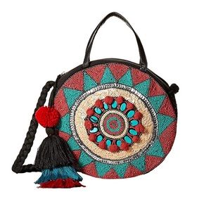 Sam Edelman Embellished Round Crossbody